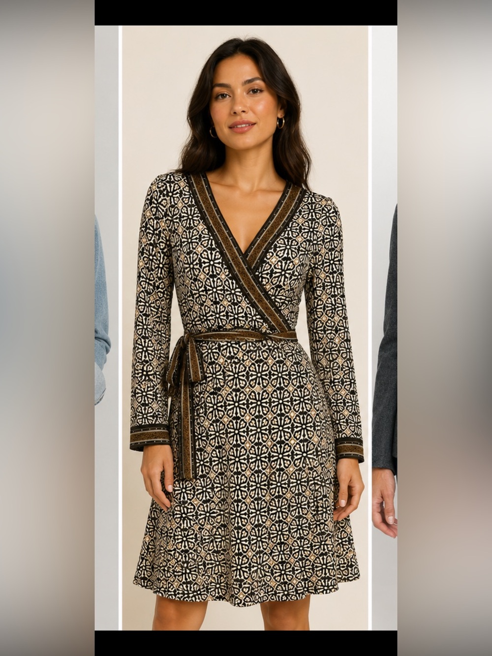 Wrap dress,